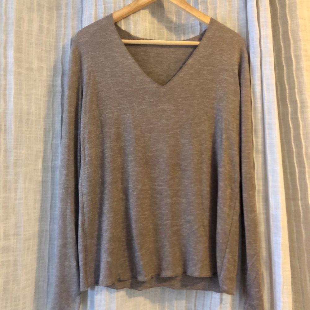 Zara soft beige top